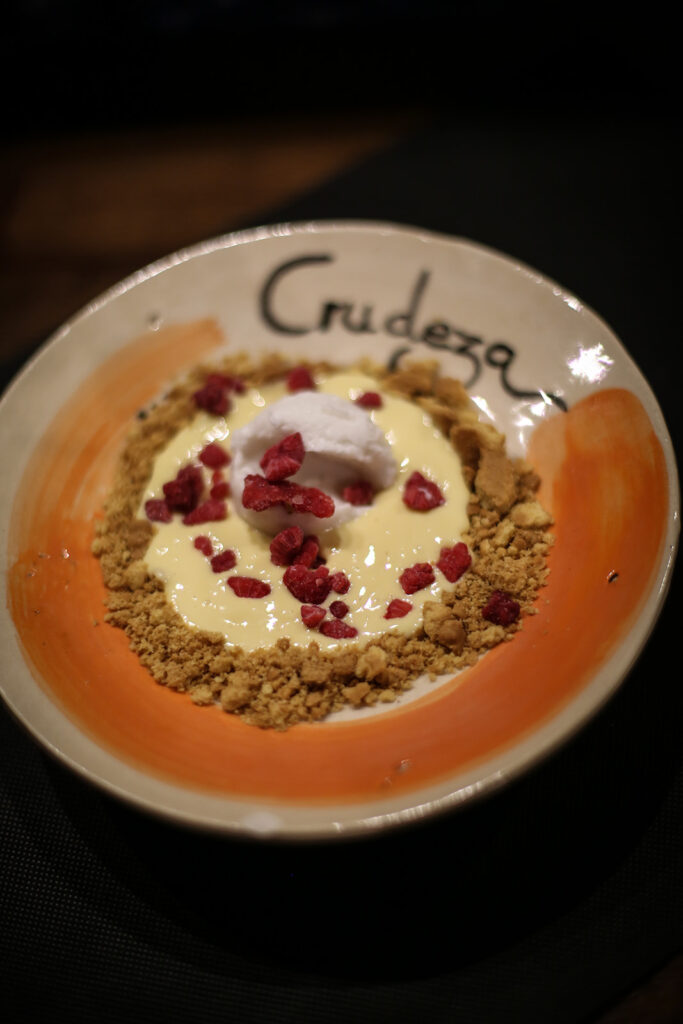 platos gastronomía crudeza